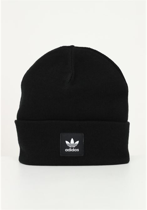 Cappello in lana nero per uomo e donna con logo ADIDAS ORIGINALS | ED8712.